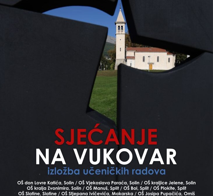 Izložba učeničkih radova “Sjećanje na Vukovar”